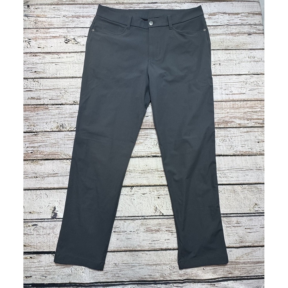 lululemon ABC Classic-Fit Pant Trouser Warpstreme Smooth Twill 33 Gray LM5AO1S